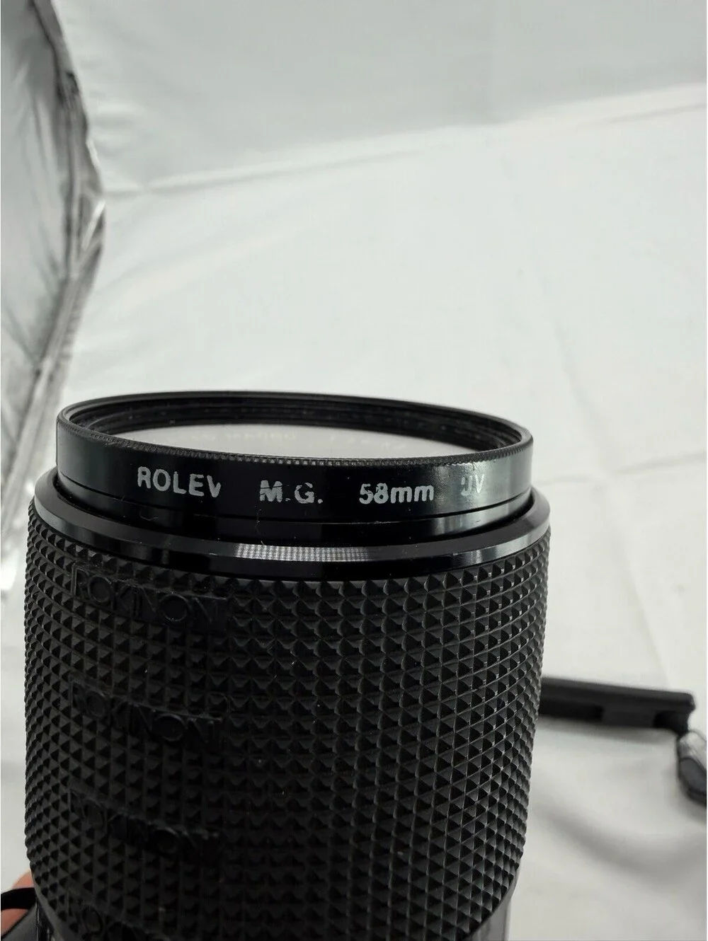 MINOLTA XG-A 35mm SLR Camera with 58mm 1:3.9/5.3 Macro Zoom Lens